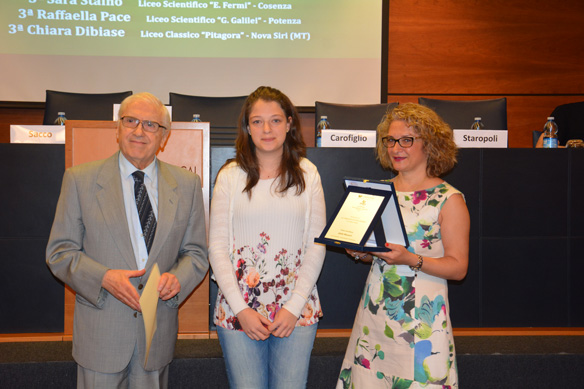 I classificata Adele Mussari Liceo Scientifico “L. Siciliani” – Catanzaro