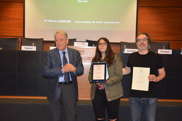 III classificata ex aequo Silvia Gallitelli Liceo Scientifico “M. Parisi”-  Bernalda (MT)