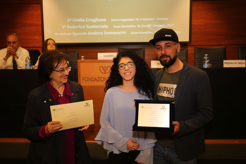 II classificata ex-aequo Giulia Crugliano Liceo Linguistico “Gian Vincenzo Gravina” di Crotone