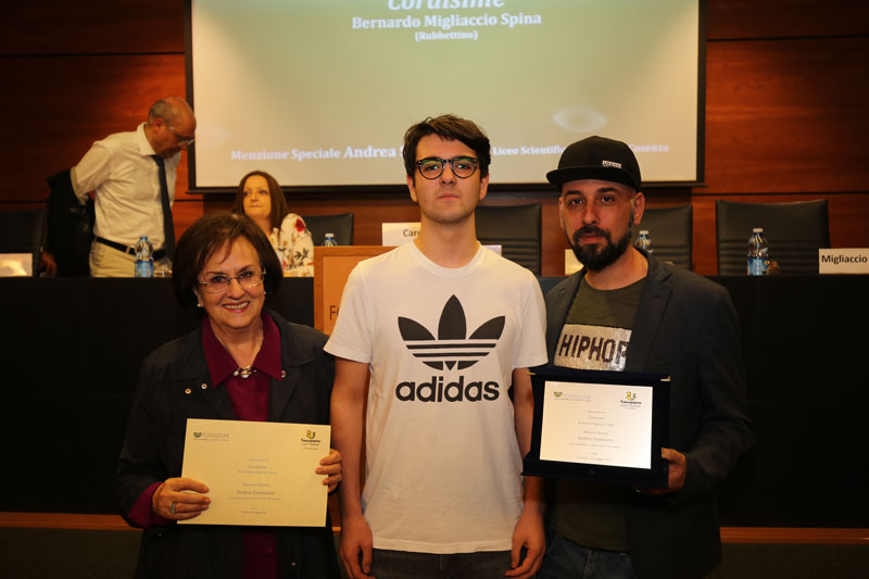 Menzione Speciale Andrea Sammarro Liceo Scientifico “Enrico Fermi” di Cosenza